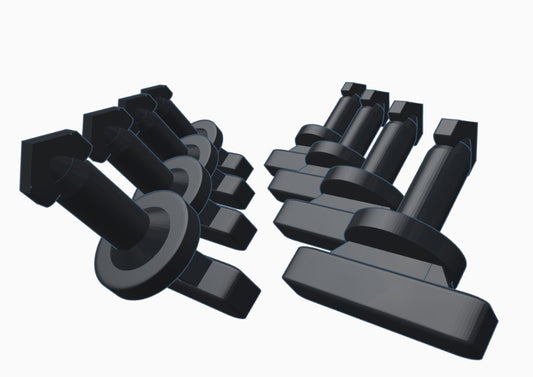 "The Maserati Snap Pack" Satz Verschlüsse Motorraum Abdeckungen  für Maserati 4200 GT V8 Coupe Cabriolet