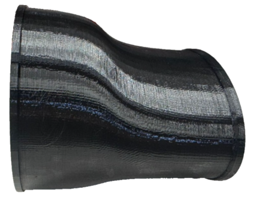 "Breath Booster" BMW M47 M57 Luftmassenmesser Adapter – oval auf rund Adpater Universal 90 oder 98mm/4 inch