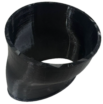 "Breath Booster" BMW M47 M57 Luftmassenmesser Adapter – oval auf rund Adpater Universal 90 oder 98mm/4 inch