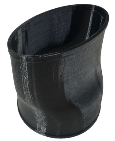 "Breath Booster" BMW M47 M57 Luftmassenmesser Adapter – oval auf rund Adpater Universal 90 oder 98mm/4 inch