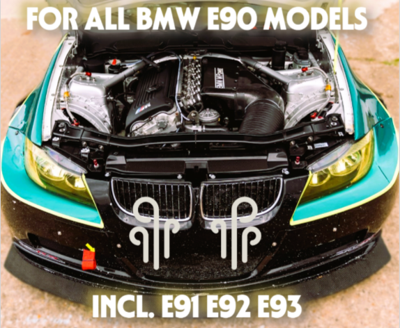 “Scoop There It Is" Ansaugtrichter Set Intake Tuning für BMW 3er E90 91 92 93 320 325 318 330 335 M