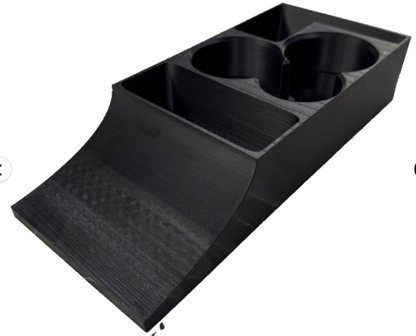 "Triple Sip Commander" Becherhalter Cupholder Getränkehalter für Mercedes S123 W123 C123 Mittelkonsole