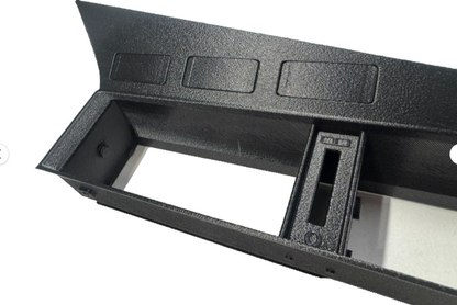 "Center Stage Trio" Innenraum Blende Mittelkonsole 3-Loch inkl. Blinddeckel für Mercedes-Benz 190E