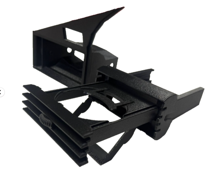 "Cupholder Disguised as a Vent" Mercedes W201 190E Rahmen + Cupholder Lüftungsdüse links