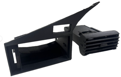 "Cupholder Disguised as a Vent" Mercedes W201 190E Rahmen + Cupholder Lüftungsdüse links