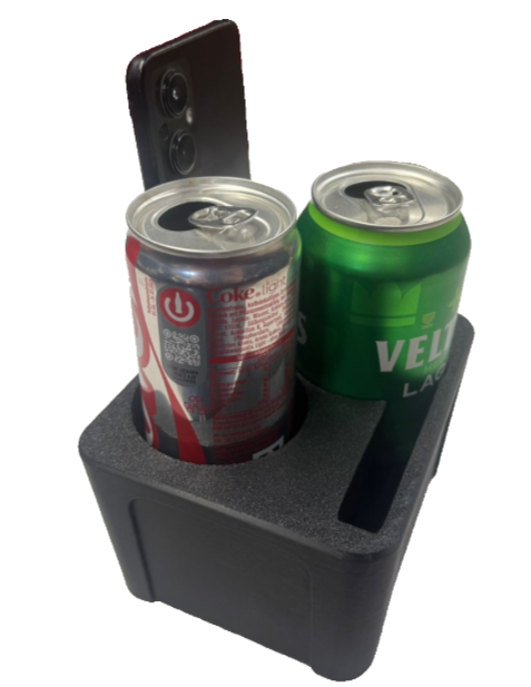 "Cup & Call Console" Mercedes-Benz SLK R170 Mittelkonsole Getränkehalter 2-fach + Handyablage