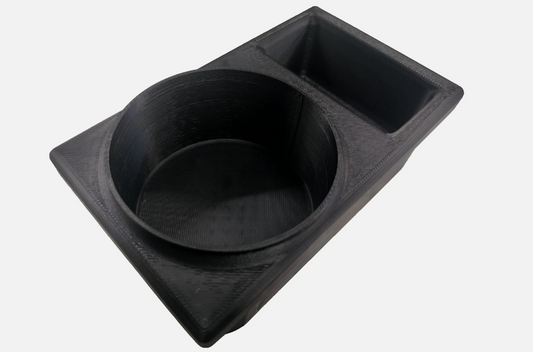 Cupholder Varianten für den Porsche 944 anstelle des Aschenbechers