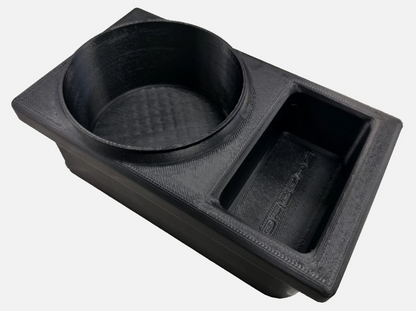 Cupholder Varianten für den Porsche 944 anstelle des Aschenbechers