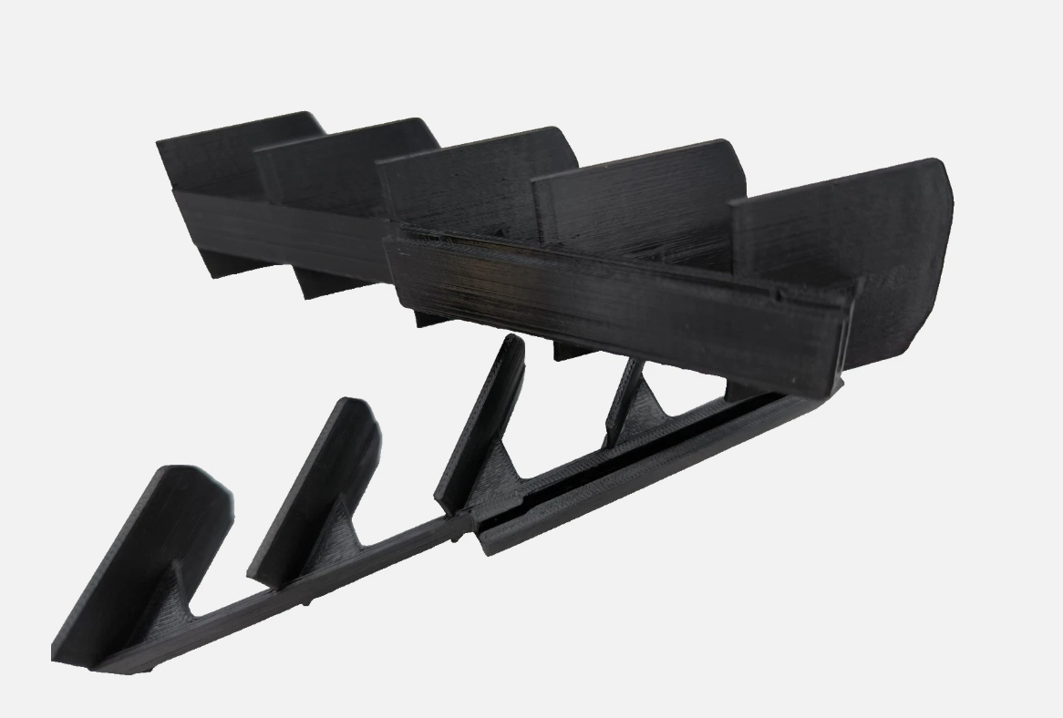 "Hold-Down" Lamellenspoiler für 90er Jahre Fahrzeuge im DTM-Style W201 190E etc.