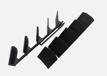 "Hold-Down" Lamellenspoiler für 90er Jahre Fahrzeuge im DTM-Style W201 190E etc.