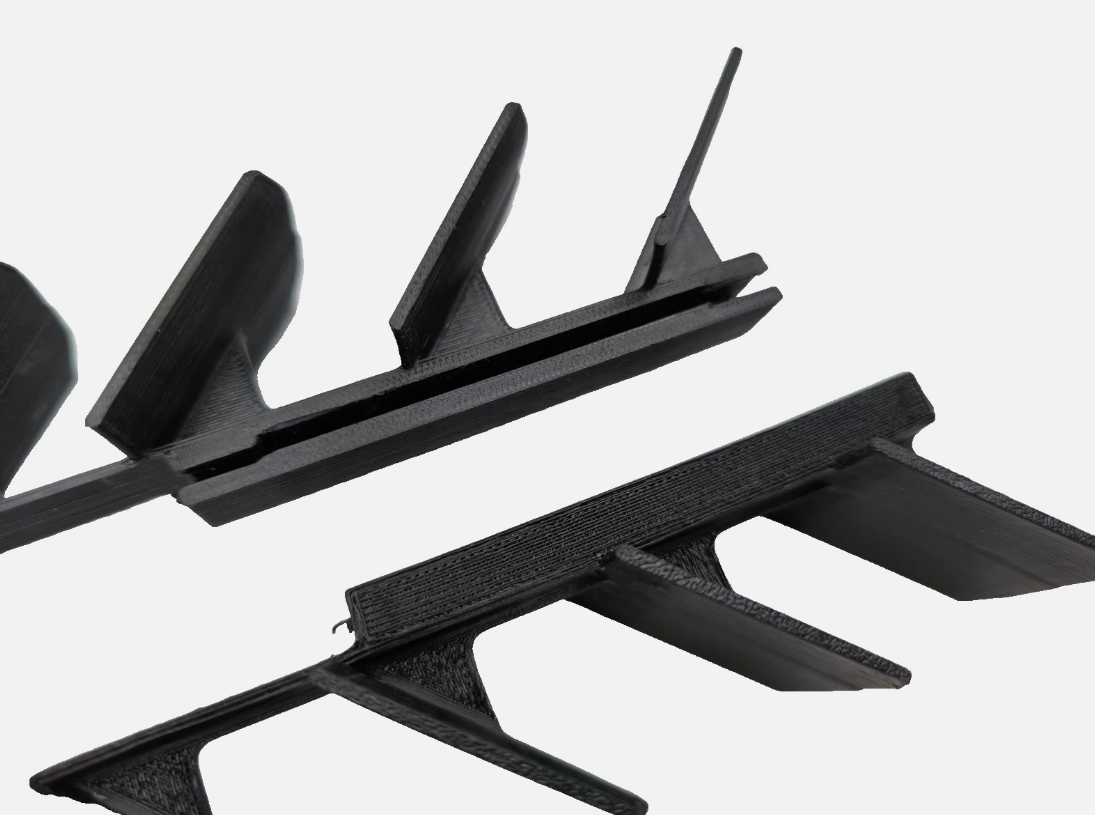 "Hold-Down" Lamellenspoiler für 90er Jahre Fahrzeuge im DTM-Style W201 190E etc.