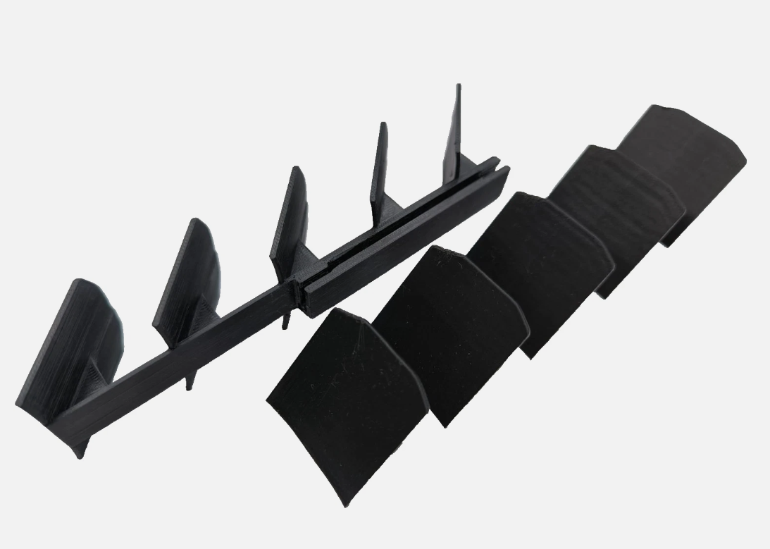 "Hold-Down" Lamellenspoiler für 90er Jahre Fahrzeuge im DTM-Style W201 190E etc.