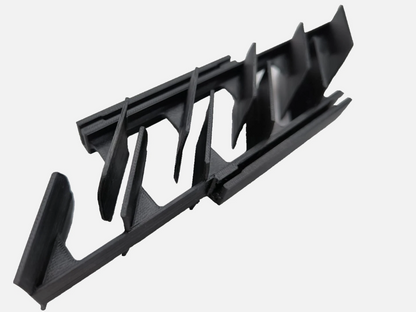 "Hold-Down" Lamellenspoiler für 90er Jahre Fahrzeuge im DTM-Style W201 190E etc.