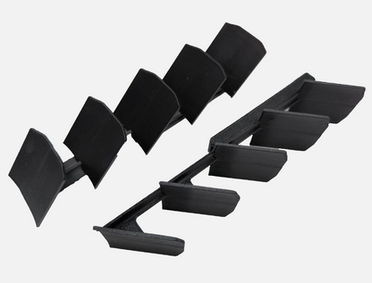 "Hold-Down" Lamellenspoiler für 90er Jahre Fahrzeuge im DTM-Style W201 190E etc.