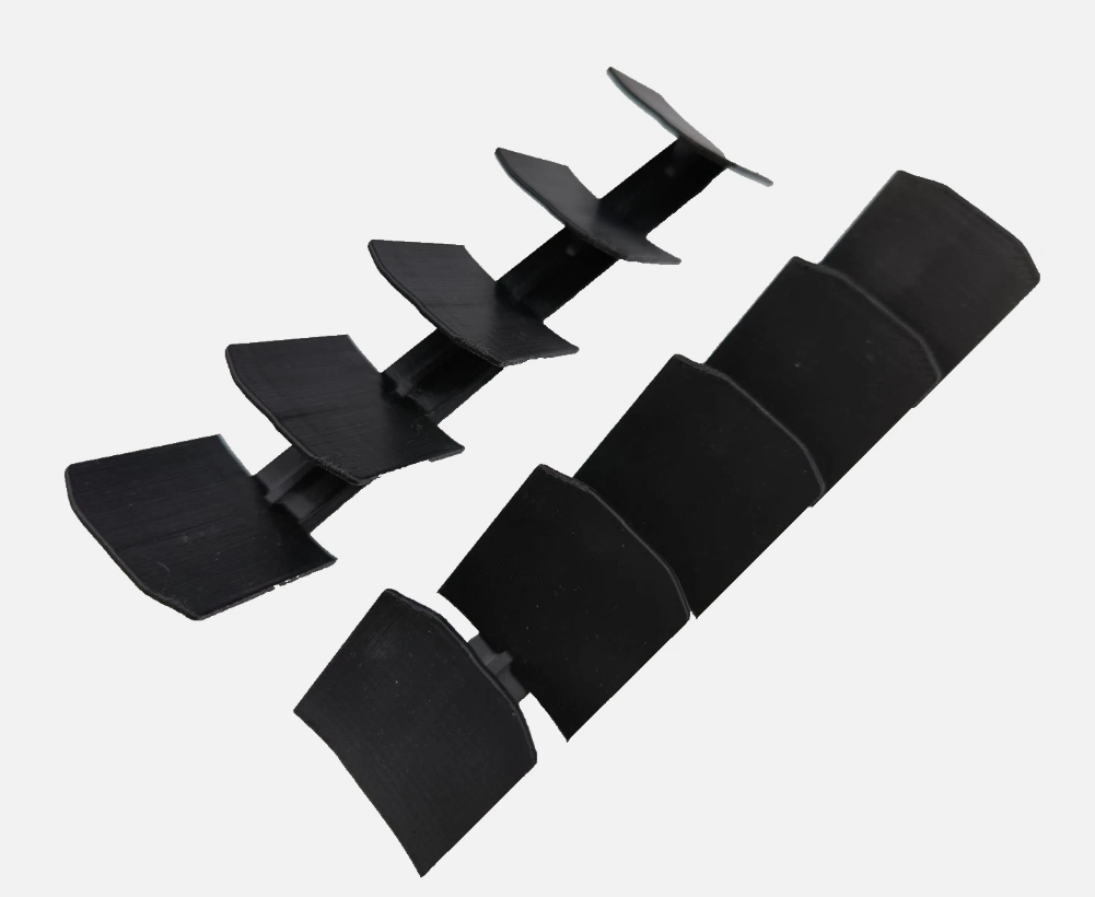 "Hold-Down" Lamellenspoiler für 90er Jahre Fahrzeuge im DTM-Style W201 190E etc.