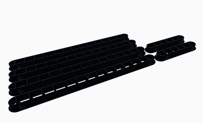 "Non-Rabbit-Hole" Abdeckungen Armaturenbrett vorn zur Winschutzscheibe Golf 1 MKI