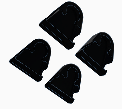 "Rabbit-Hole-Cover" Abdeckungen für die Gurthalter beim Golf 1 MK1 mit "GTi" Schriftzug