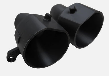 "BrakeBreeze" Luftführung Bremsenkühlung für BMW E46 ohne M Paket Trichter Set Brake Cooling