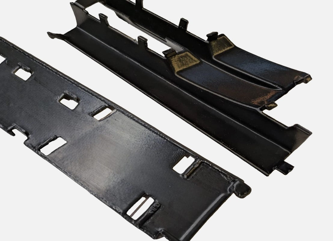 "Hide-a-Hook" MOPF 129 880 02 05 Tow-Hook-Cover Deckel in Bumper für Mercedes R129 SL500 MOPF Frame