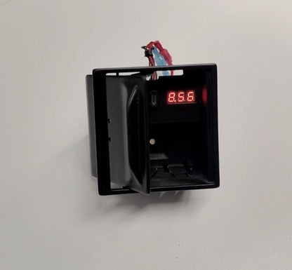 Ashtray-Upgrade für Ferrari F430 F360 mit Batterieanzeige und 2x USB-C