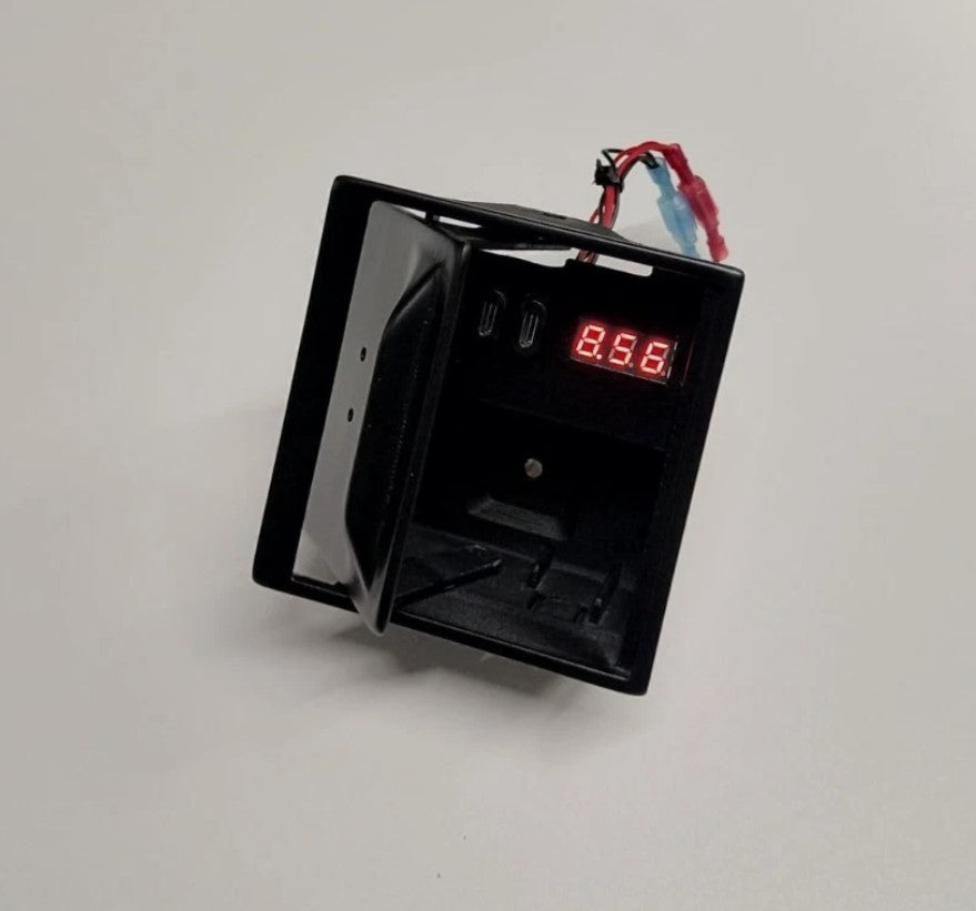 Ashtray-Upgrade für Ferrari F430 F360 mit Batterieanzeige und 2x USB-C