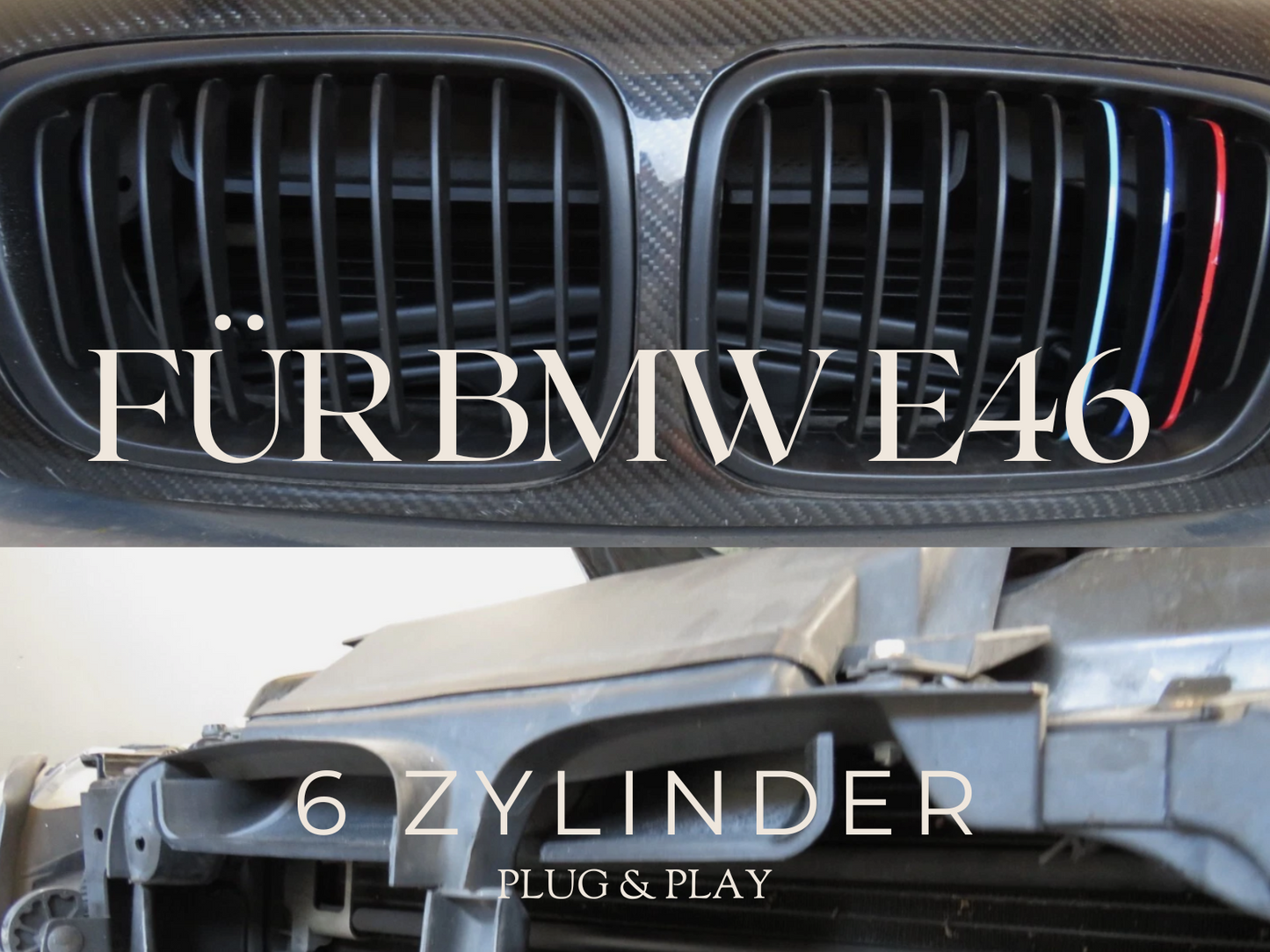 "Inhalator" Kaltluftansaugung Airscoop für den BMW 3er E46 320i-330i