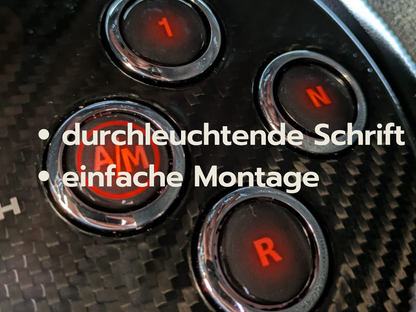 "StickyStopper" Für Abarth 695 Tributo Ferrari MTA Getriebe Ersatz Knopf Reparatur Sticky Button