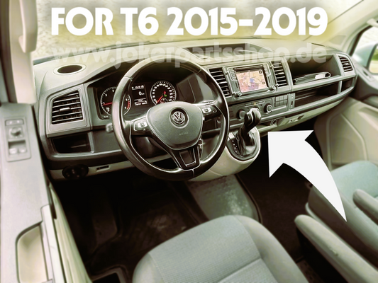 Handy- und Getränkehalter für VW Volkswagen T6 Bulli Dosen im Armaturenbrett VAG