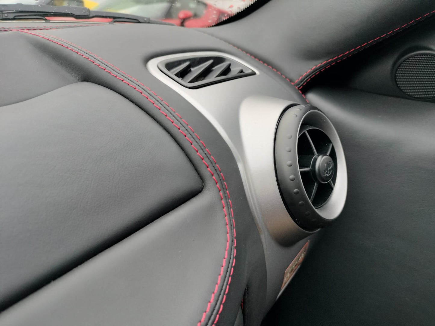 Lüfterdüse Einsatz Air Vent für Ferrari F430 Rechts Links Set Nachfertigung Düse