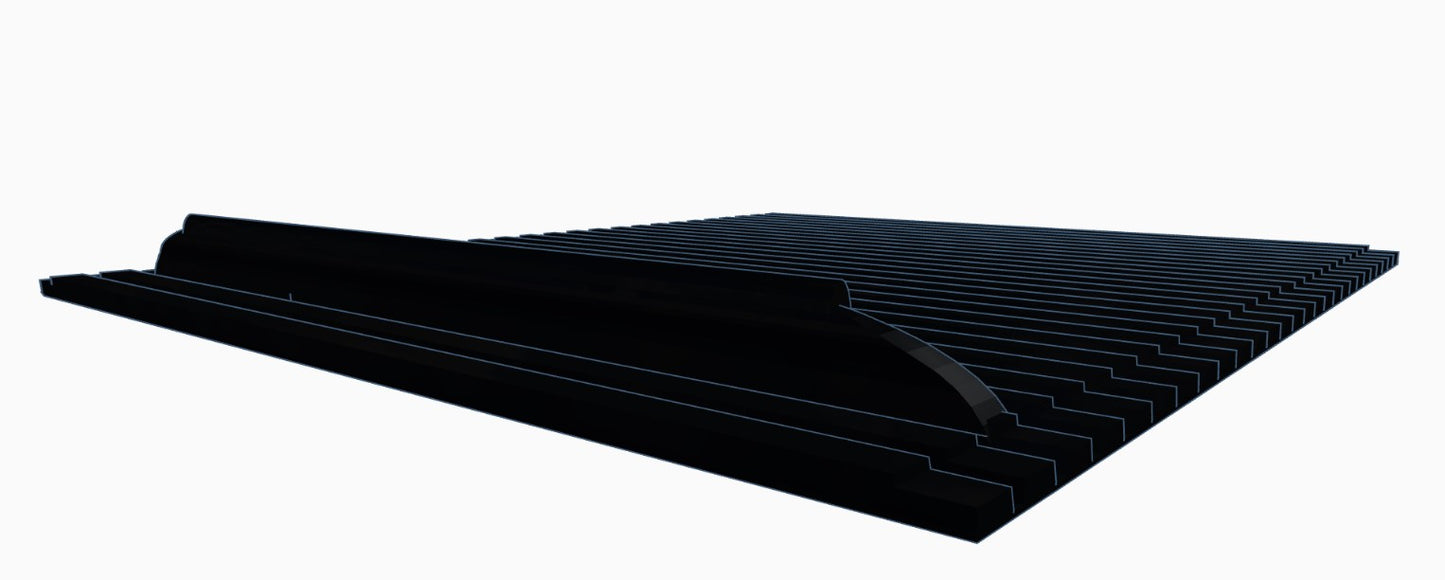 “ML Secret Slider” Rollo Ablagefach Mittelkonsole für Mercedes W163 ML 270 320 400 500 55 AMG ML63