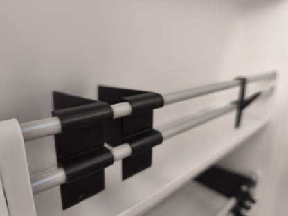 "Bubble-Box" Trenner für das Badregal beim VW Crafter Grand California