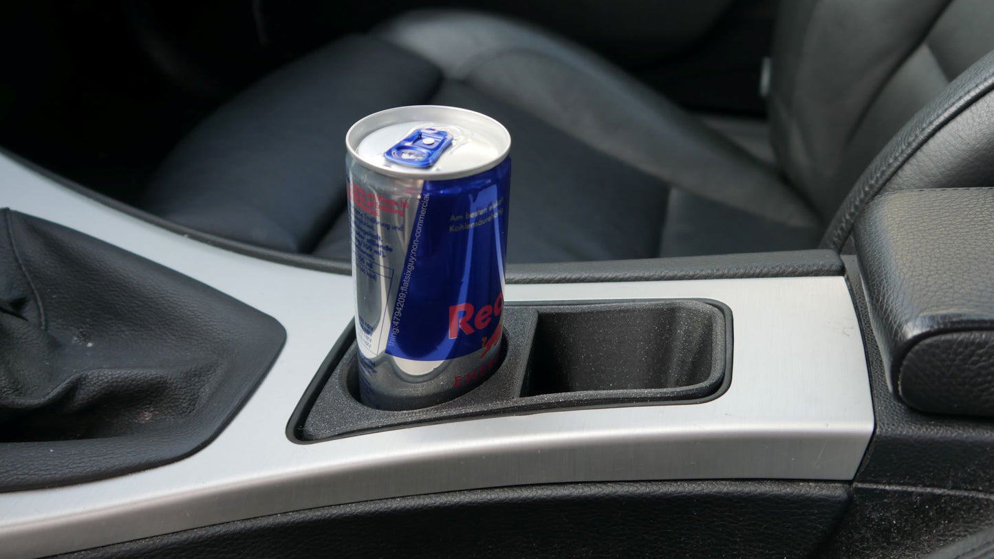 “No Spill, All Skill" Becherhalter Cup Einsatz Getränke für BMW E90/91/92/93 Mittelkonsole Getränke