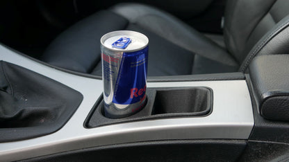 “No Spill, All Skill" Becherhalter Cup Einsatz Getränke für BMW E90/91/92/93 Mittelkonsole Getränke