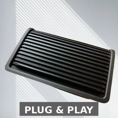 "Slide-n-Hide" Aschenbecherdeckel Rollo Gleitrollo Deckel für BMW E46 Coupe Cabrio Limo hinten