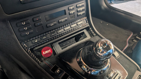 "Double-C" 2x USB-C Aschenbecher Einsatz Ablage statt Ascher vorne für BMW E46 3er