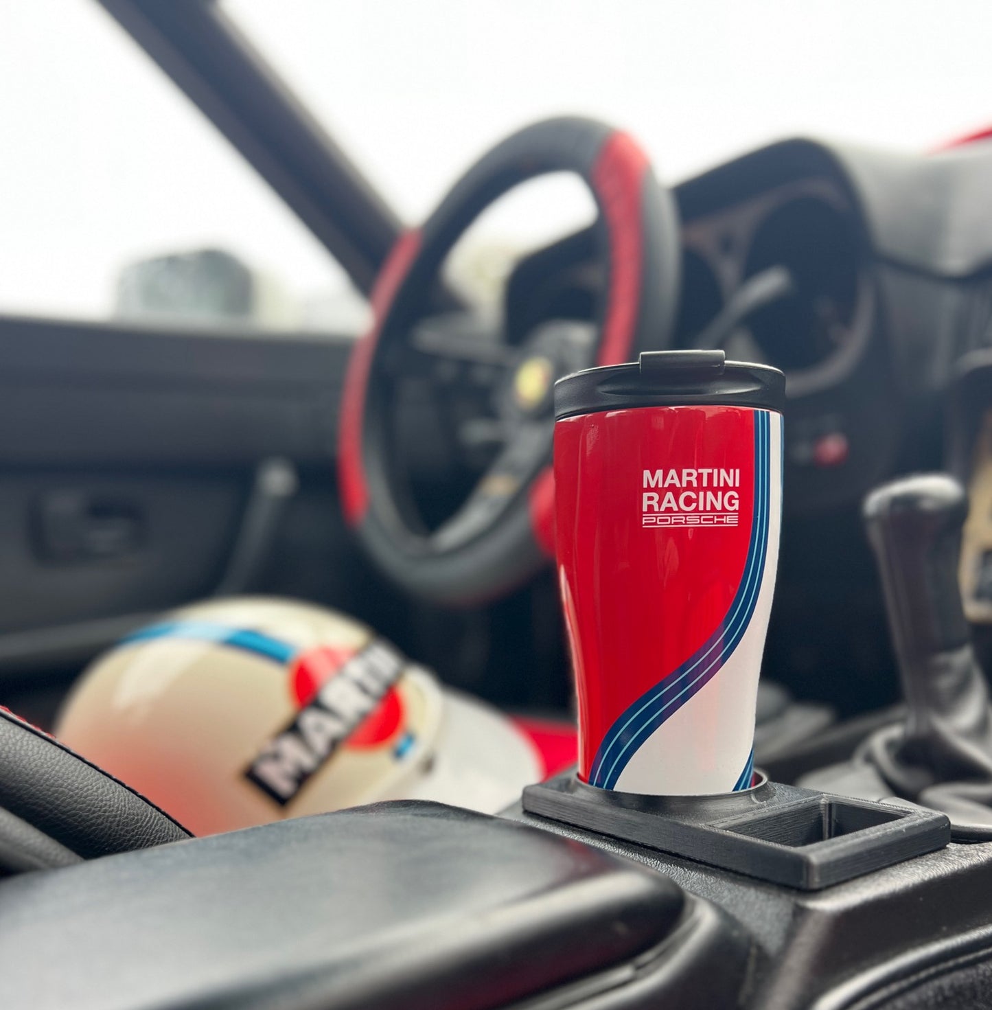 Cupholder Varianten für den Porsche 944 anstelle des Aschenbechers